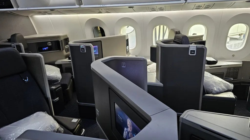 american airlines business class