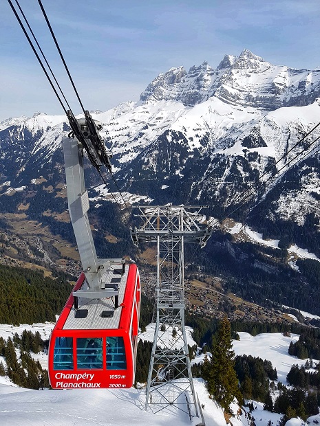 Champery ski Resort Switzerland PDS