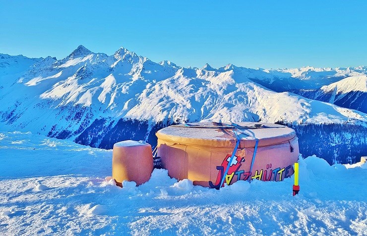 A hot tub things to do in Davos Ski Resort