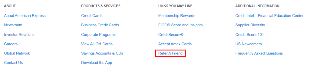 find refer a friend link