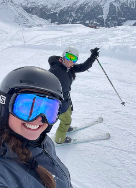 Skiing in Verbier with my private ski guide Switzerland