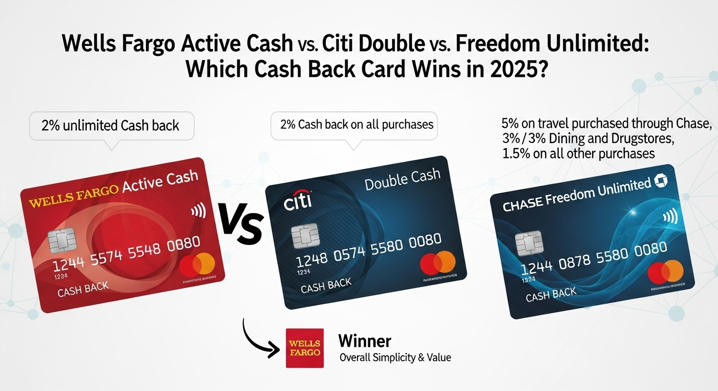 Wells Fargo Active Cash vs. Citi...