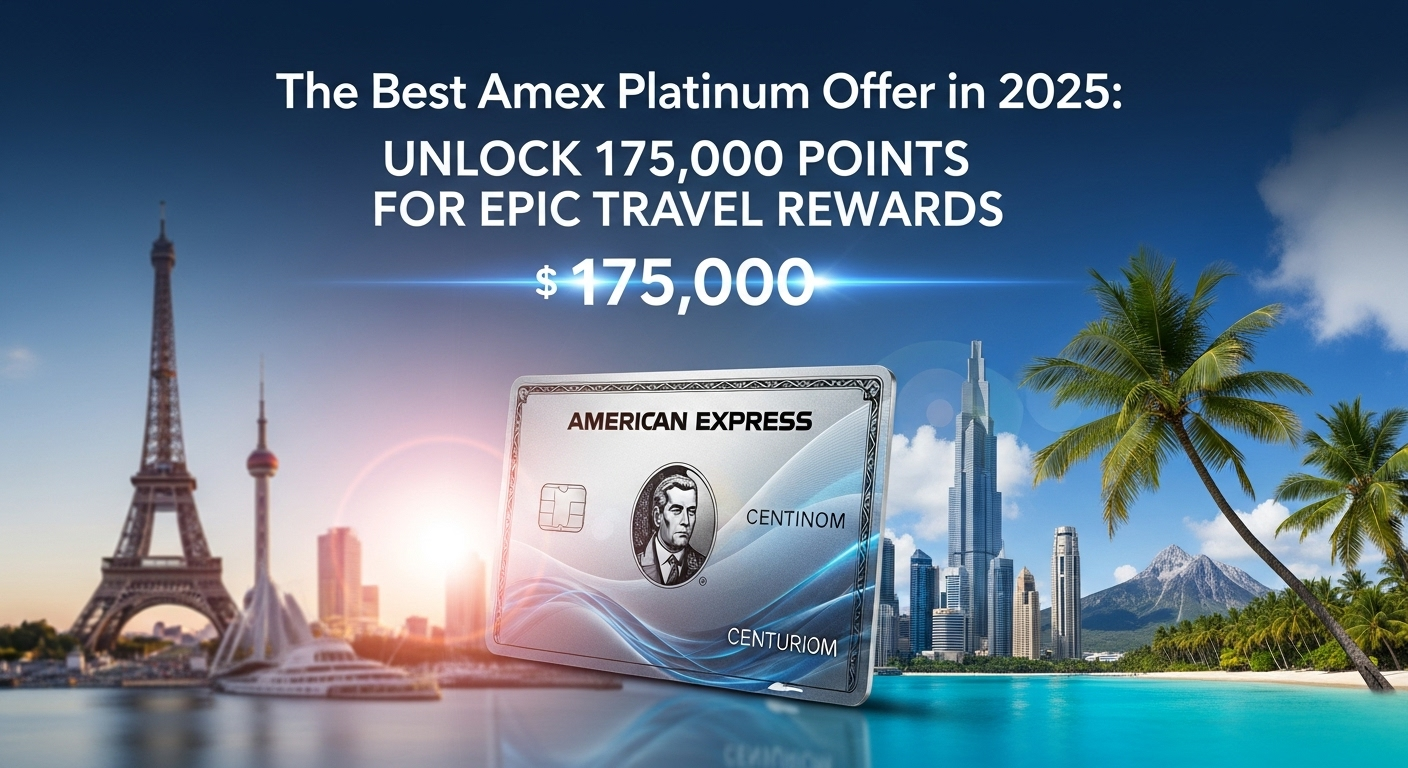 The Best Amex Platinum Offer in...